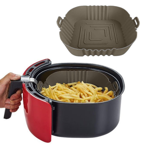 Silicone Air Fryer Basket, Non-stick Baking Pot
