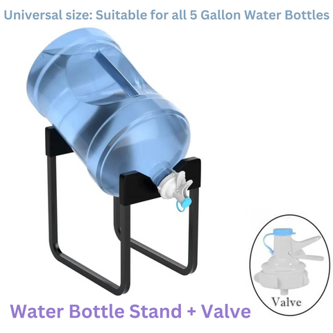 Portable Water Bottle Dispenser Stand with Faucet