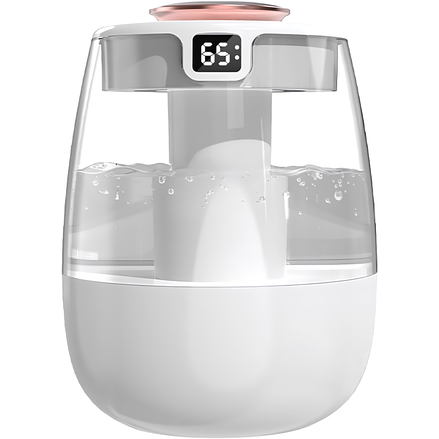 Double Spray Desktop Air Humidifier Diffuser with Night Light