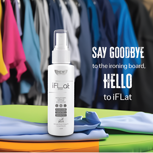 iFlat Spray Ironing-free Instant Fabric Wrinkles Remover For Clothes 250ml