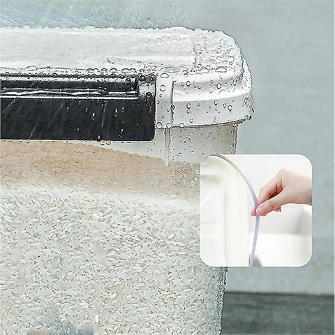 Airtight Rice Storage Container, Grain Storage Box, Rice Bucket for Kitchen