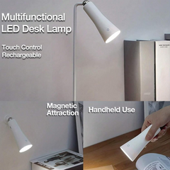 Multi-purpose 5 IN 1 LED Desk Lamp with Adjustable Brightness