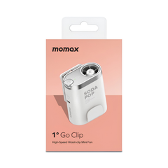 MOMAX 1° Go Clip High Speed Waist Clip Mini Fan