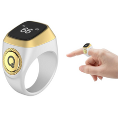 iQibla Zikr Ring - Smart Tasbih Tally Counter Ring