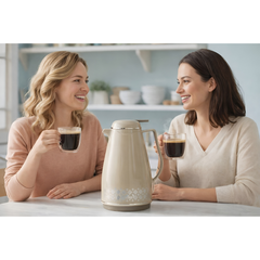 1 Liter Thermal Flask for Drinks White