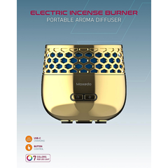 Moxedo Portable USB Bakhoor Incense Burner Aroma Diffuser