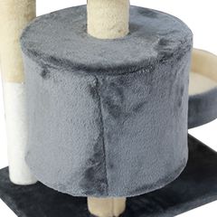 Multi Level Cat House Tree Tower with Sisal Scratching Posts