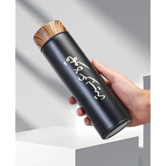 3 IN 1 500ml Thermal Vacuum Flask with 2 Arabic Coffee Gahwa Cups [GIFT EDITION]