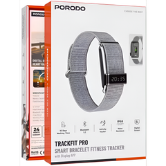 Porodo TrackFit Pro Smart Bracelet Fitness Tracker - WHOOP Alternative