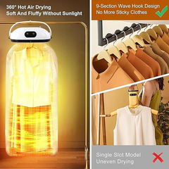 Portable Electric Laundry Clothes Dryer Machine