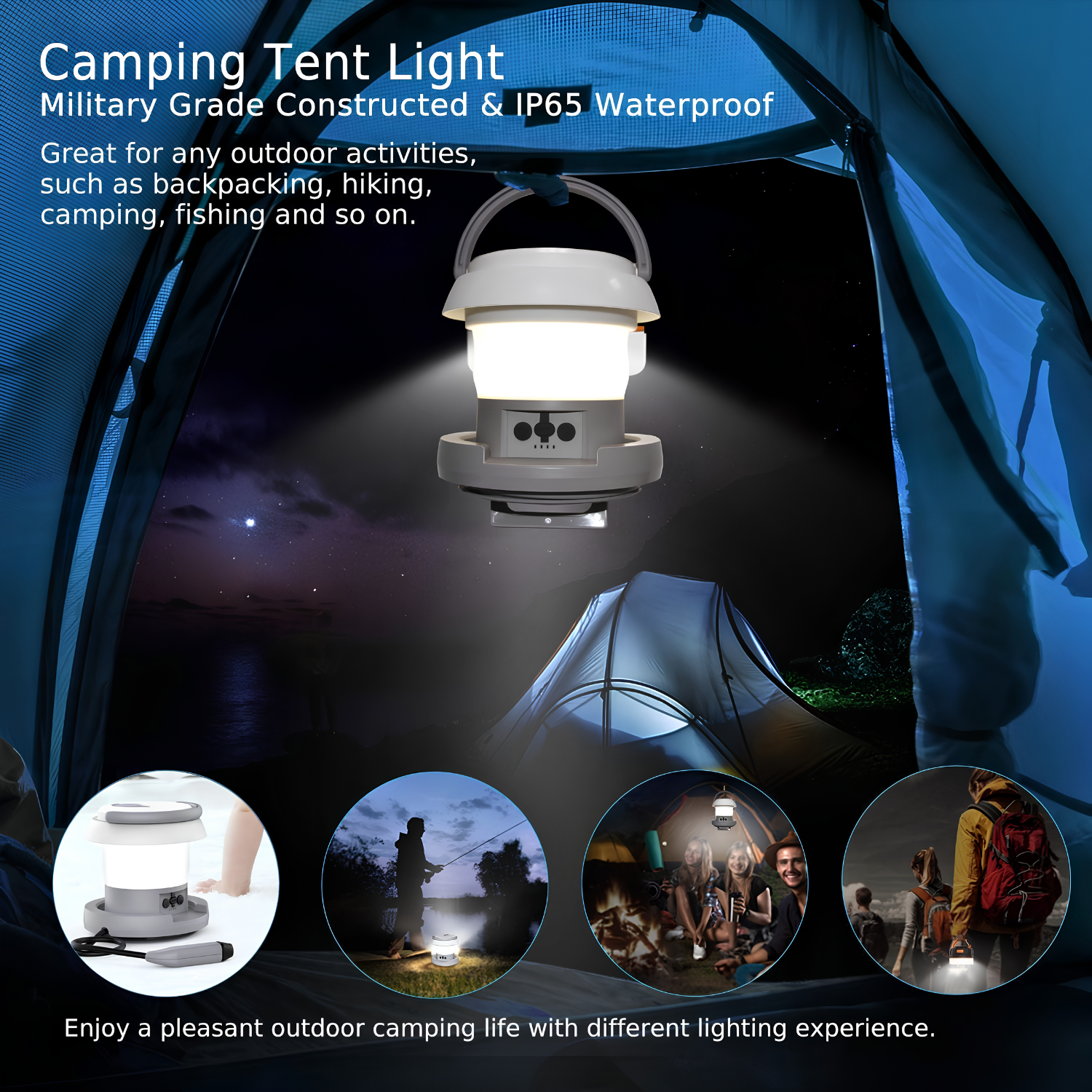 Portable Rechargeable Bidet Sprayer with Night Light