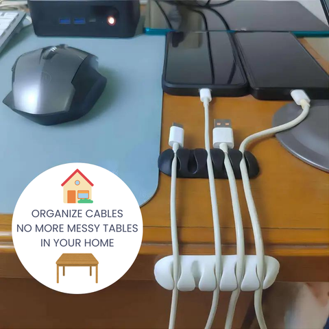 Desktop Cable and Wires Organizer