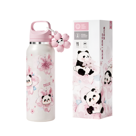 Diller 600ml Thermos Bottle Vacuum Flask for Kids