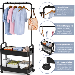 Modern Valet Stand Organizer – Keep Your Clothes and Essentials Ready.