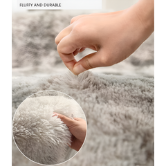 Ultra Soft Fluffy Indoor Rug Plush Carpet for Bedroom and Living Room 160 × 230 cm
