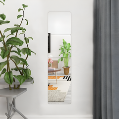 Acrylic Glass Wall Mirror, HD Self Adhesive DIY Mirror