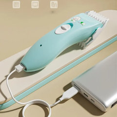 Rechargeable Baby Hair Trimmer, with 2 Auxiliary Combs and Accessories