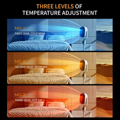 DGS N6 Dual Mode Vertical Fan Heater