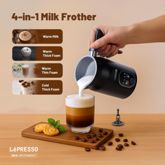 LePresso Four Froth Milk Frother 270mL