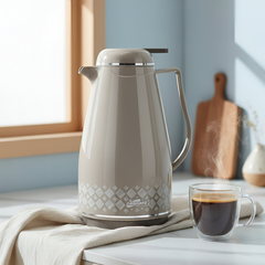 1 Liter Thermal Flask for Drinks White