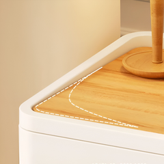 Modern Bedroom Chest of Drawers, Bedside Storage Shelves for Home