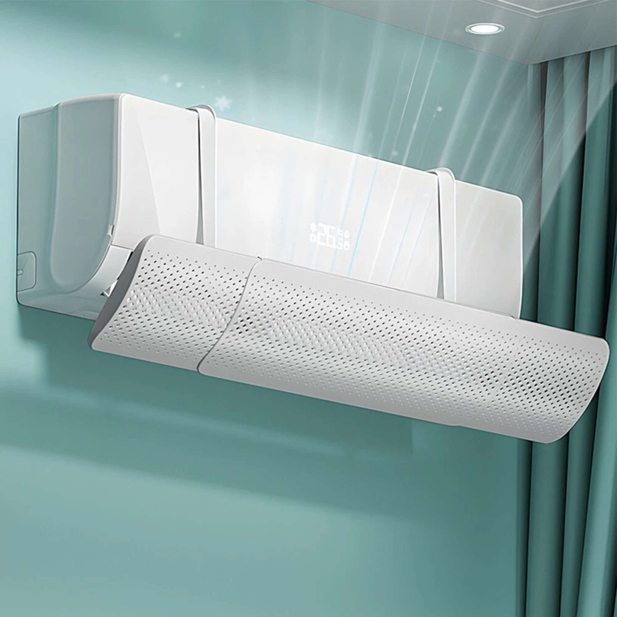 Hanging Type AC Deflector, Easy Installation AC Wind Shield Max Width ...