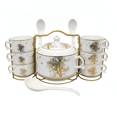 15 Pcs Ramadan Special Soup Set with Stand