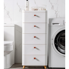 Modern Bedroom Chest of Drawers, Bedside Storage Shelves for Home