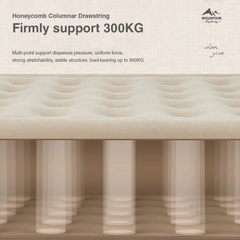 Portable Inflatable Blow Up Air Mattress Bed with Built-in Automatic Pump for Outdoor Camping