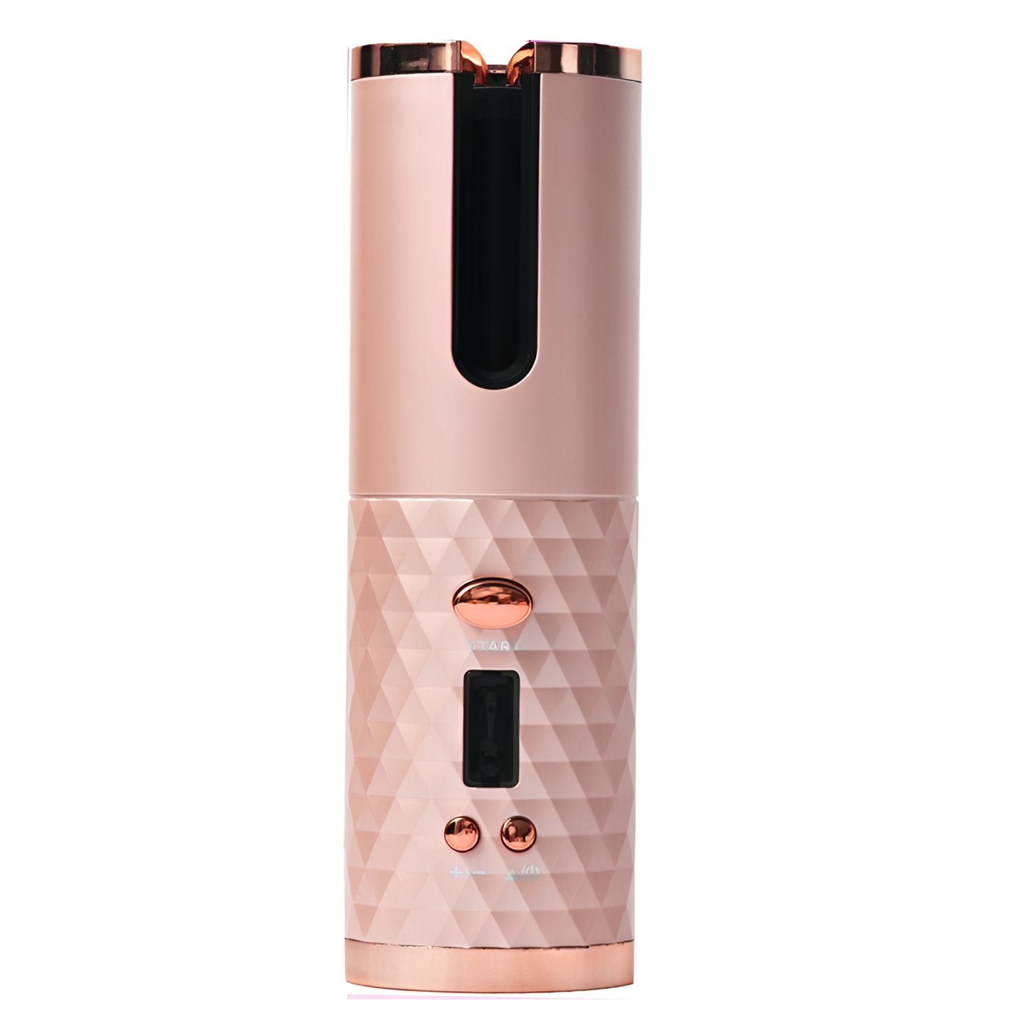 Cordless Automatic Hair Curler with Smart Display Pink