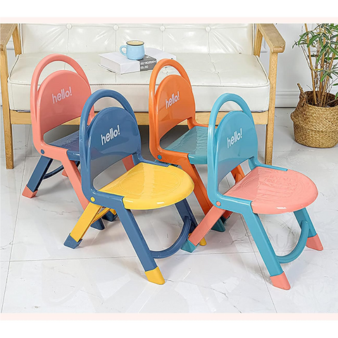 Foldable Kindergarten Study Chair for Kids