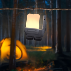 3 IN 1 Multifunctional Rechargeable Camping Lantern with Flashlight