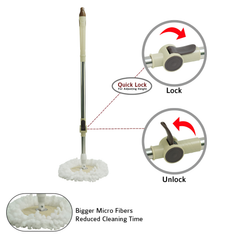 Mgagic Mop 360° Spin Mop Bucket Set