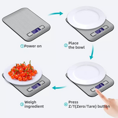 5Kg Stainless Steel Digital Kitchen Food Weighing Scale