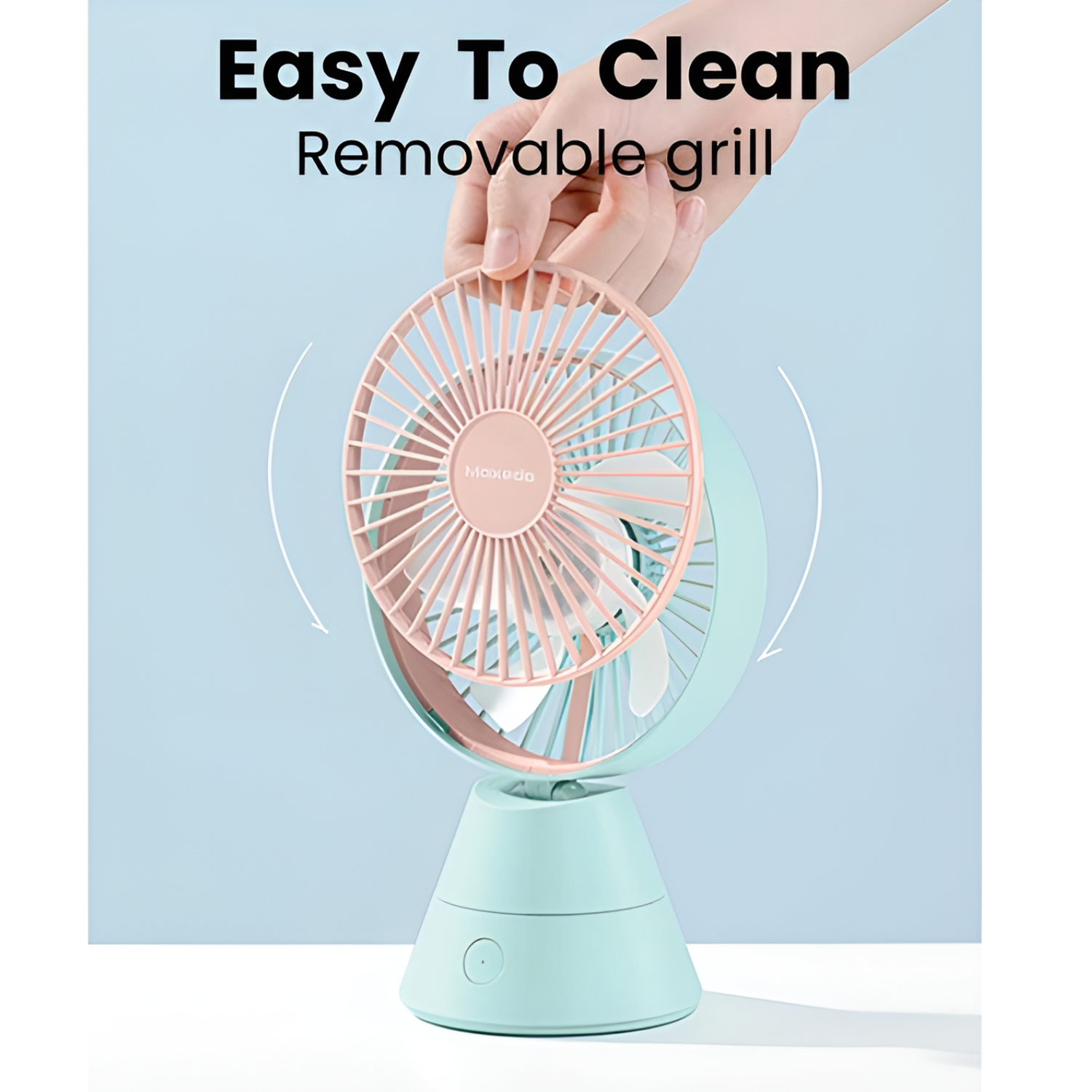 Moxedo Rechargeable Desktop Mini Portable Fan