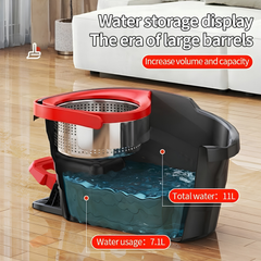 360° Spin Magic Mop with Self Wringing Bucket