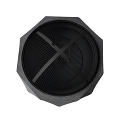 Multifunctional Outdoor Charcoal Grill Fire Pit 61 x 61 x 42 cm