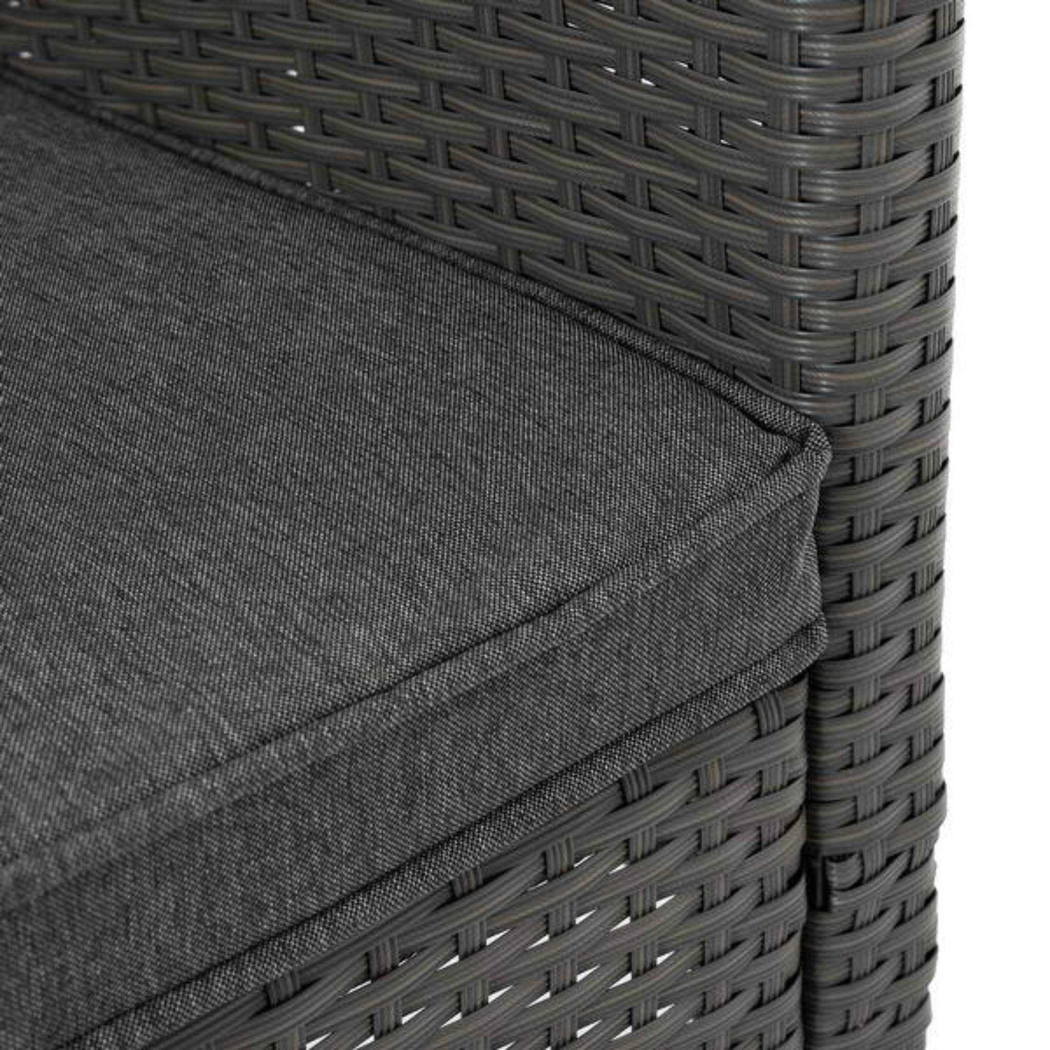 4 Seater Patio Outdoor Furniture Set, 4 Person Cushion Sofa Chairs with Center Coffee Table