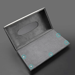 Leather Tissue Dispenser for Car Sun Visor