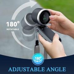 Portable Handheld Mini Fan, USB Rechargeable 5 Speed Personal Folding Fan