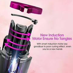 Cordless Automatic Hair Curler with Smart Display