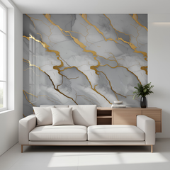 Self Adhesive Waterproof PVC Wallpaper Sticker for Kitchen, Cupboard, Storage Shelves and Table