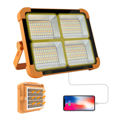 Portable Solar Charging LED Projection Camping Light with 5 Light Modes