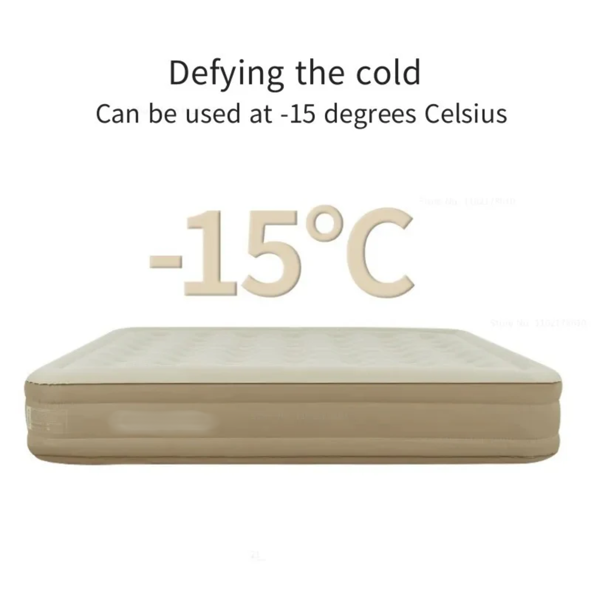 Portable Inflatable Blow Up Air Mattress Bed with Built-in Automatic Pump for Outdoor Camping