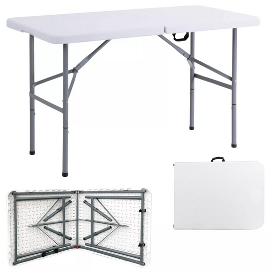 Height Adjustable Folding Outdoor Table (4 ft)