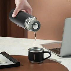 500ml 3in1 Stainless Steel Vacuum Flask Bottle Cup Set [BEST FOR GIFT]
