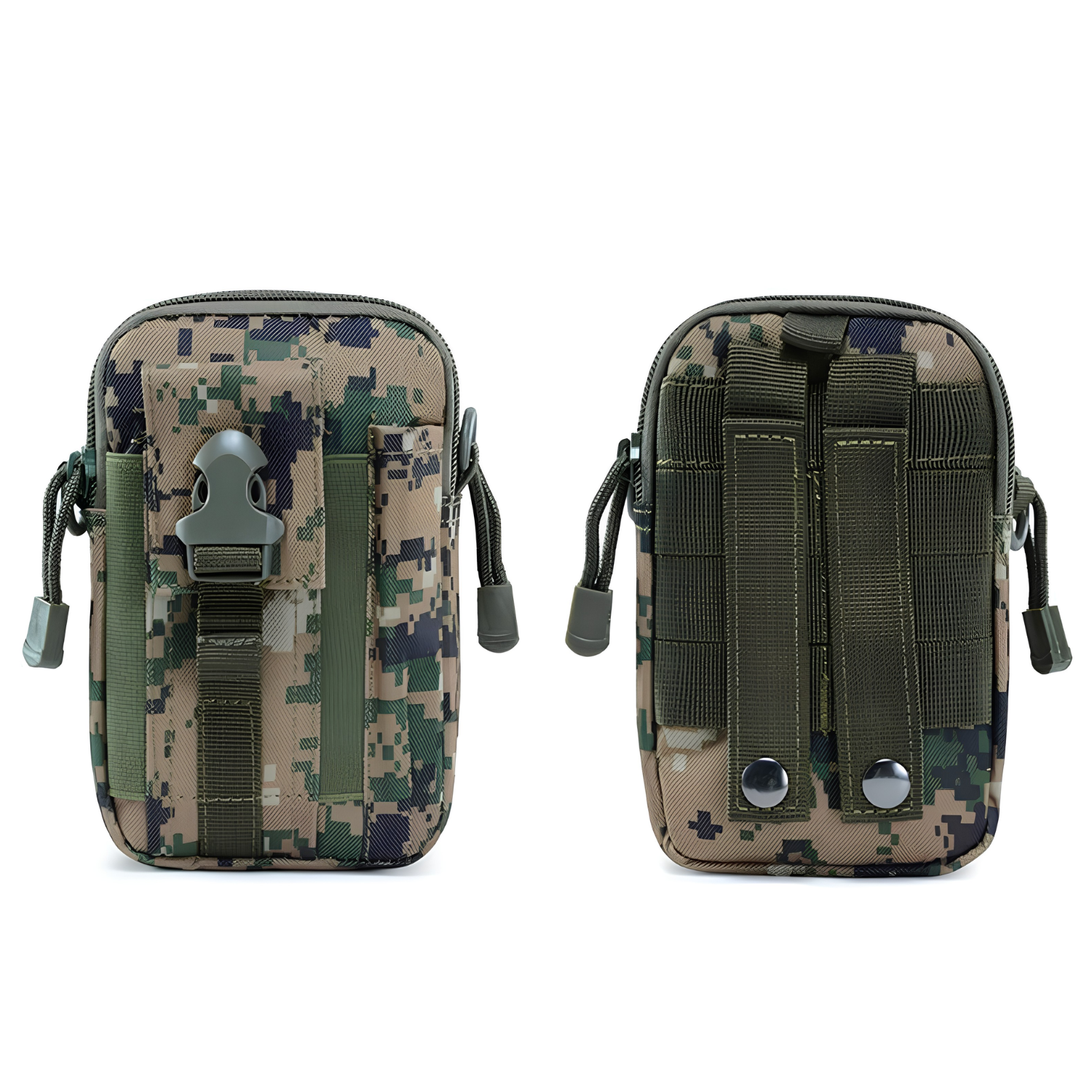 Tactical Waist Pouch with Survival Kit for Camping, Trekking and Outdoor