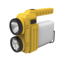 3 IN 1 Multifunctional Rechargeable Camping Lantern with Flashlight