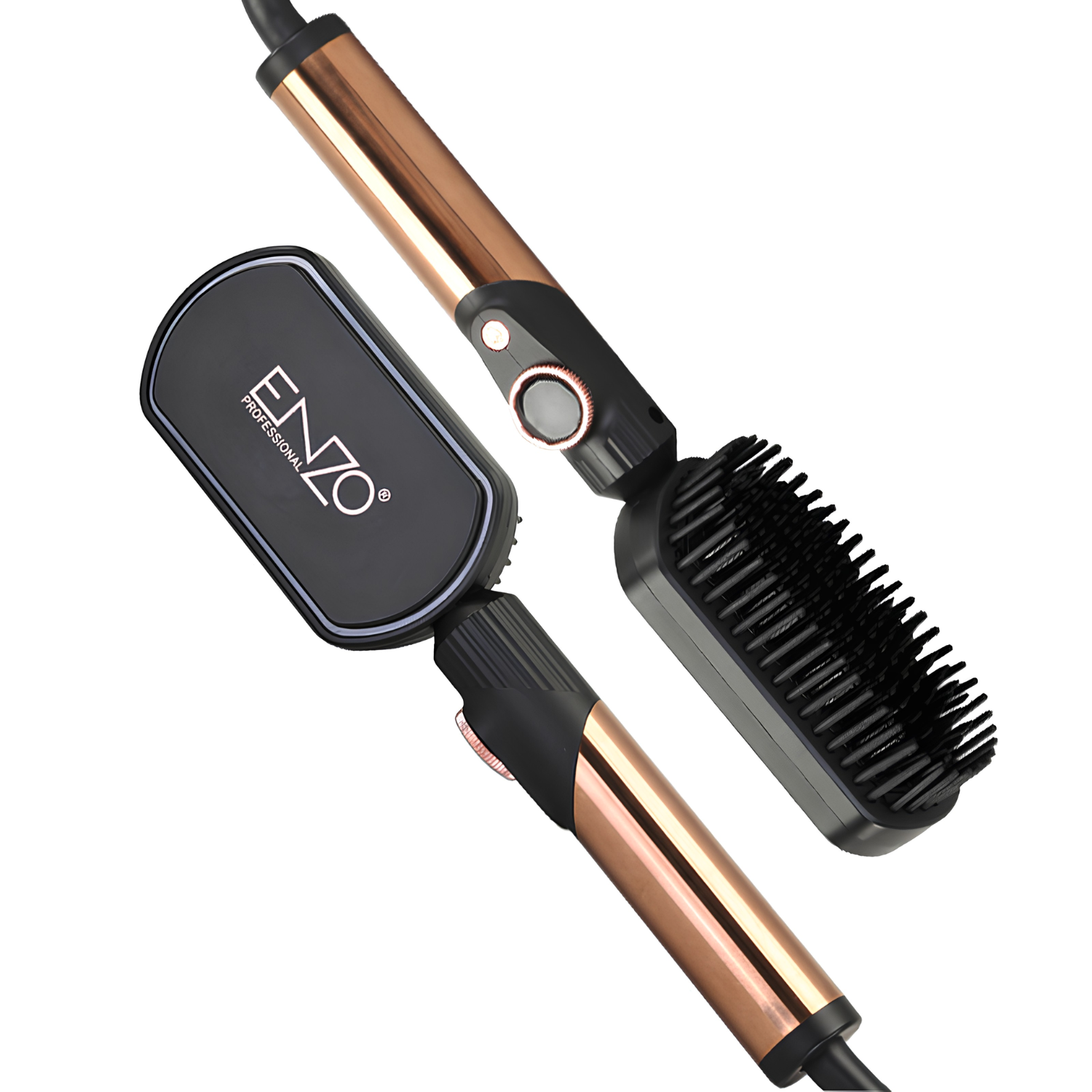 Enzo Professional EN-4002 Keratin Nano Ions Hair Straightener Brush