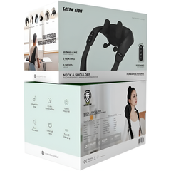 Green Lion Neck and Shoulder Rechargeable 4D Kneading Massage